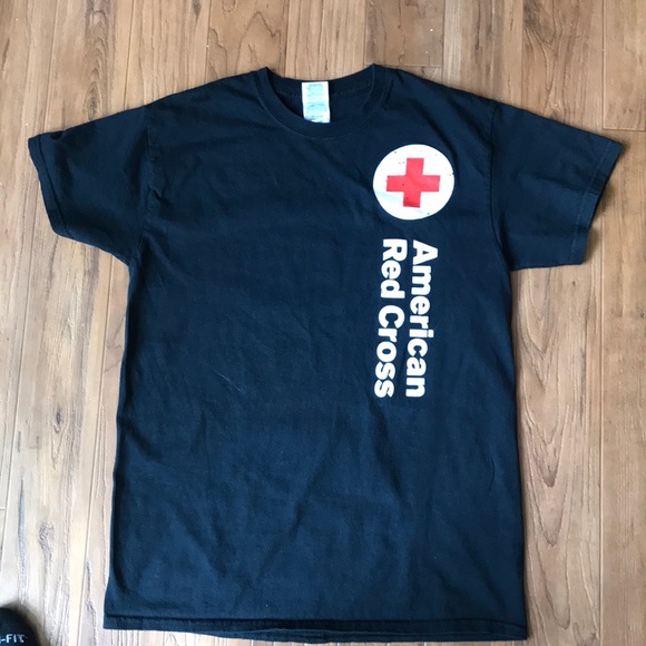 american red cross shirt